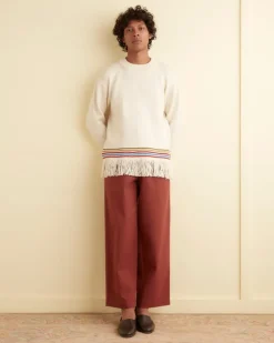 Knitwear<BODE Loop Edge Pullover Cream