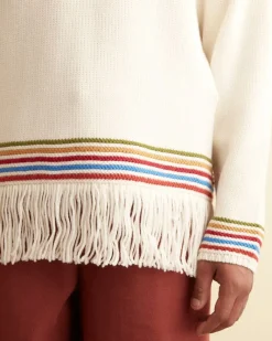 Knitwear<BODE Loop Edge Pullover Cream