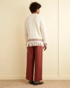 Knitwear<BODE Loop Edge Pullover Cream