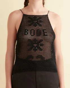 Tops<BODE Mansfield Tank Black