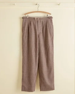 Trousers & Pants<BODE Maple Bark Stripe Trousers Multi