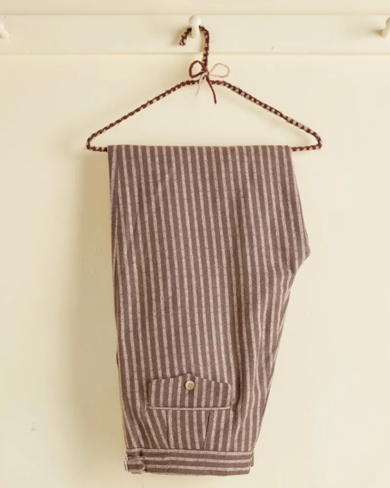Trousers & Pants<BODE Maple Bark Stripe Trousers Multi