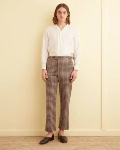 Suiting<BODE Marston Check Trousers Multi