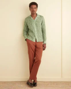 Shirts<BODE Meadow Long Sleeve Shirt Green