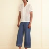Shirts<BODE Meandering Lace Short Sleeve Shirt Natural