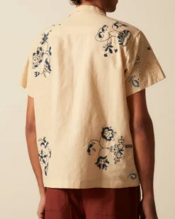 Shirts<BODE Mended Floral Short Sleeve Shirt