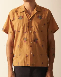 Shirts<BODE Micro Bird Short Sleeve Shirt