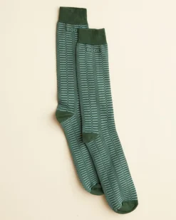 Accessories<BODE Micro Check Socks - Green