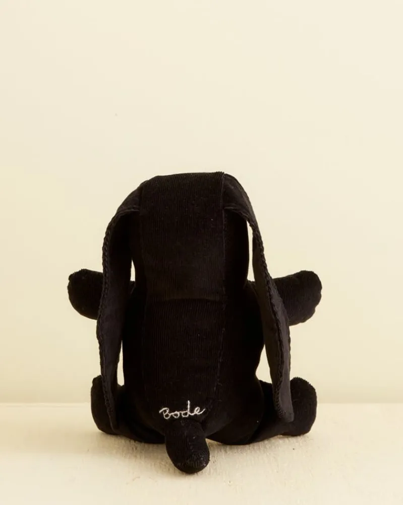 Baby Bode<BODE Midnight Corduroy Stuffed Dog Black