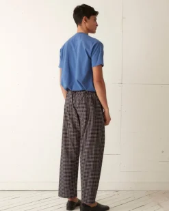 Trousers & Pants<BODE Midnight Grid Pajama Pant