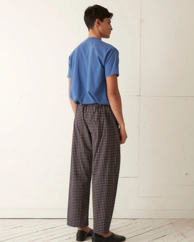 Trousers & Pants<BODE Midnight Grid Pajama Pant