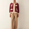 Shirts<BODE Moonflower Applique Long Sleeve Shirt