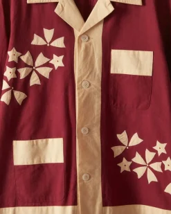 Shirts<BODE Moonflower Applique Long Sleeve Shirt