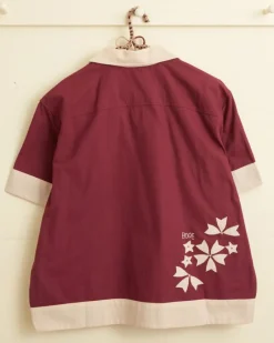 Shirts<BODE Moonflower Applique Short Sleeve Shirt