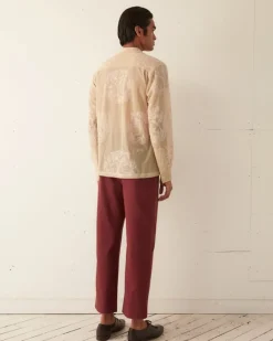 Shirts<BODE Moth Veil Long Sleeve Shirt Ivory