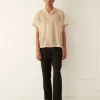 Shirts<BODE Moth Veil Short Sleeve Shirt Ivory