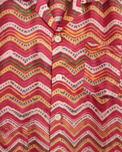 Shirts<BODE Mothra Zig-Zag Long Sleeve Shirt