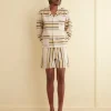 Shorts<BODE Namesake Stripe Shorts Ecru/Multi