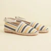 Shoes<BODE Namesake Stripe Slip-On Espadrille Ecru/Multi