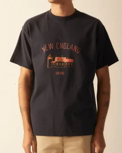 Cut & Sew<BODE New England Tee - Midnight