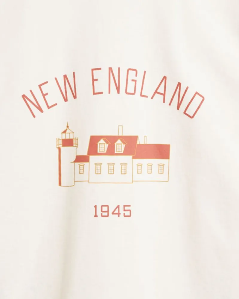 Cut & Sew<BODE New England Tee - White