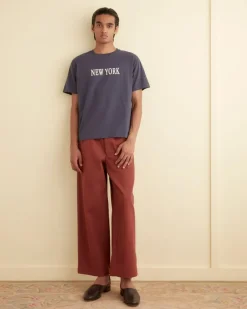 Cut & Sew<BODE New York Tee Navy