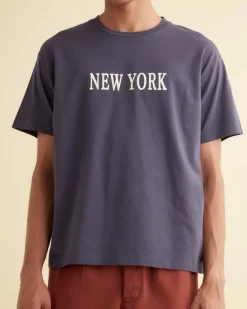 Cut & Sew<BODE New York Tee Navy