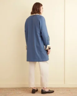 Outerwear<BODE Nobleman Coat Periwinkle