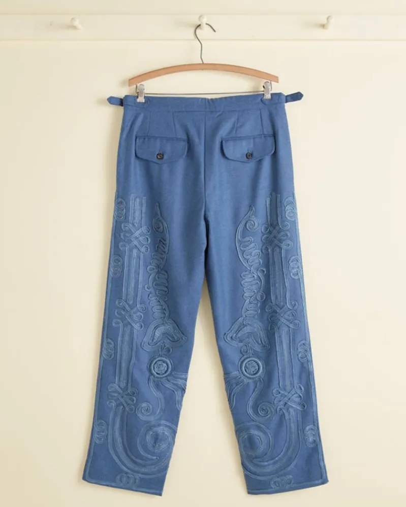 Trousers & Pants<BODE Nobleman Trousers Periwinkle