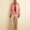 Shirts<BODE Nouveau Monstera Overshirt Red