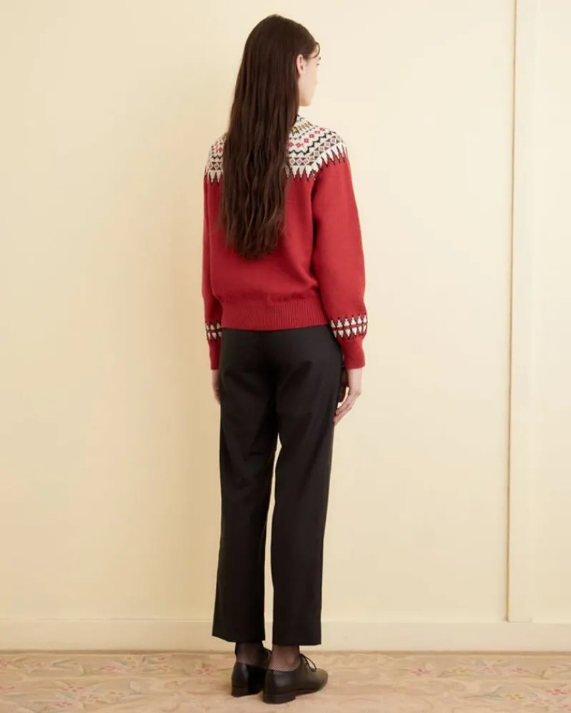 Knitwear<BODE Oslo Cardigan Red
