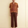 Shirts<BODE Overdyed Tablecloth Shirt