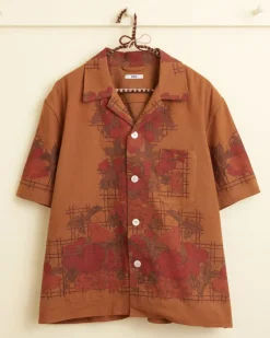 Shirts<BODE Overdyed Tablecloth Shirt