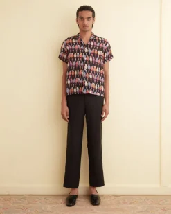 Shirts<BODE Parakeet Short Sleeve Shirt