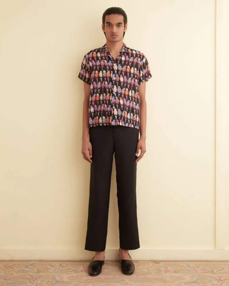 Shirts<BODE Parakeet Short Sleeve Shirt