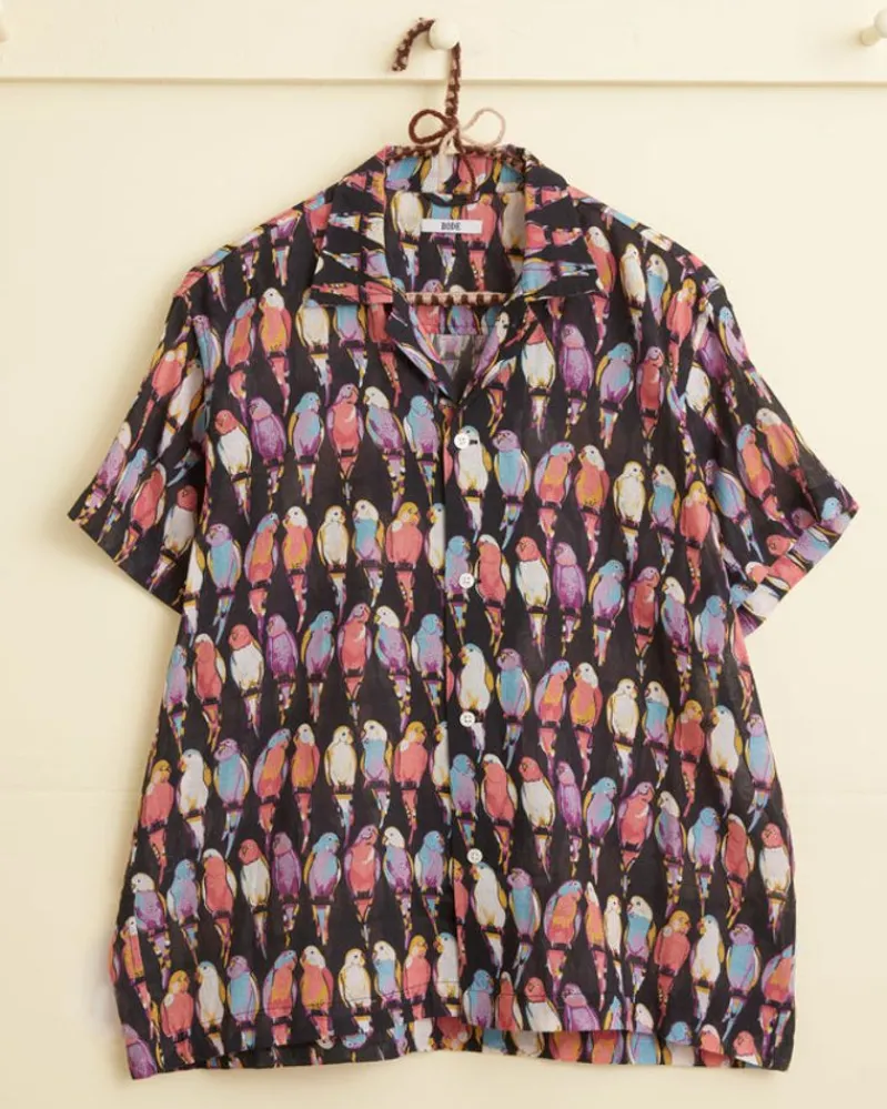 Shirts<BODE Parakeet Short Sleeve Shirt