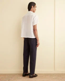 Shirts<BODE Party Trick Short Sleeve Shirt White