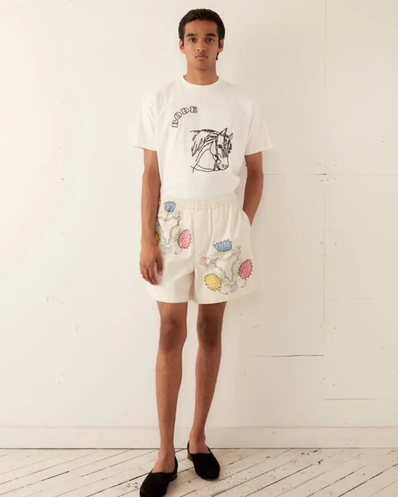 Shorts<BODE Patchwork Lotus Shorts Multi