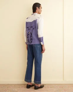 Shirts<BODE Patchwork Napkin Long Sleeve Shirt