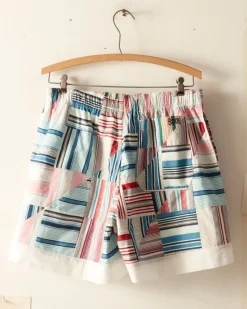 Shorts<BODE Patchwork Oxford Shorts