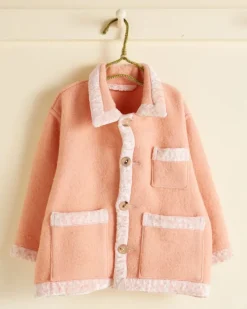 Baby Bode<BODE Peach Purfle Kids' Jacket - Os