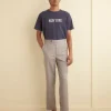 Trousers & Pants<BODE Pelagic Stripe Trousers - 32 Grey