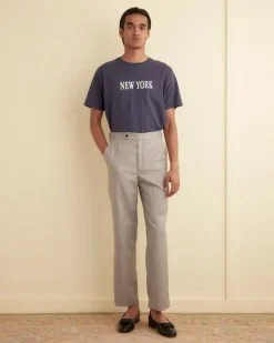 Trousers & Pants<BODE Pelagic Stripe Trousers - 32 Grey