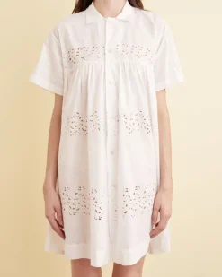 Tops<BODE Petticoat Tunic White