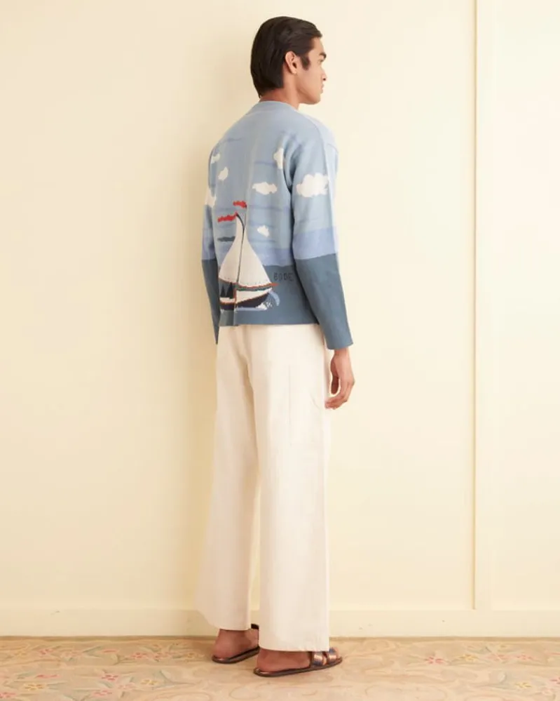 Knitwear<BODE Pinafore Sweater Blue