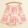 Shorts<BODE Pink Quilt Shorts