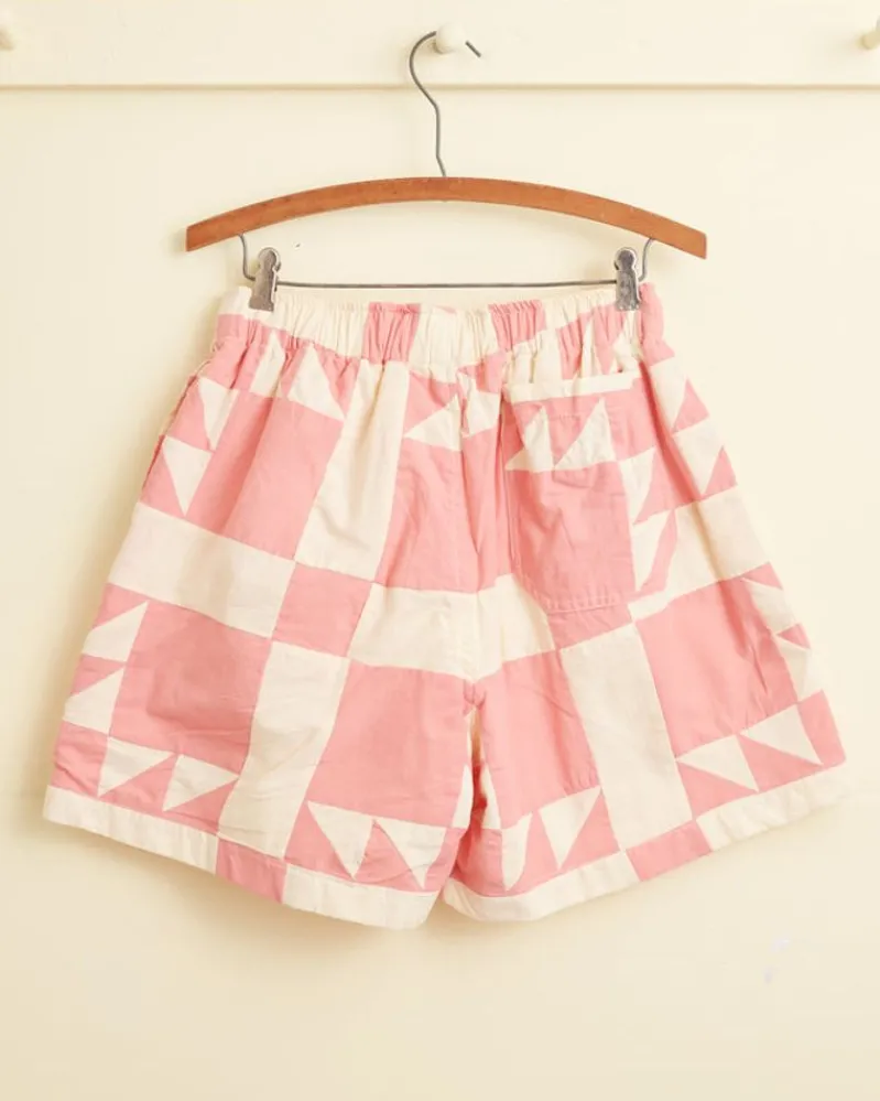 Shorts<BODE Pink Quilt Shorts