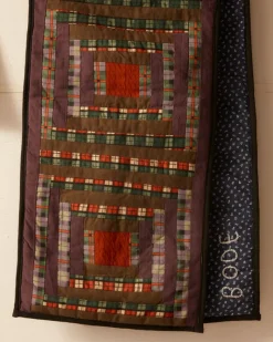 Accessories<BODE Plaid Log Cabin Scarf