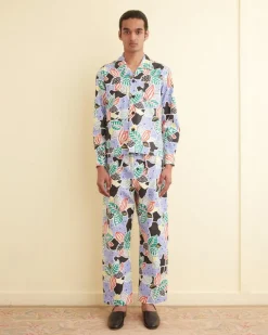 Shirts<BODE Plantain Jazz Long Sleeve Shirt - M Multi