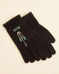 Accessories<BODE Pointelle Gloves - Black